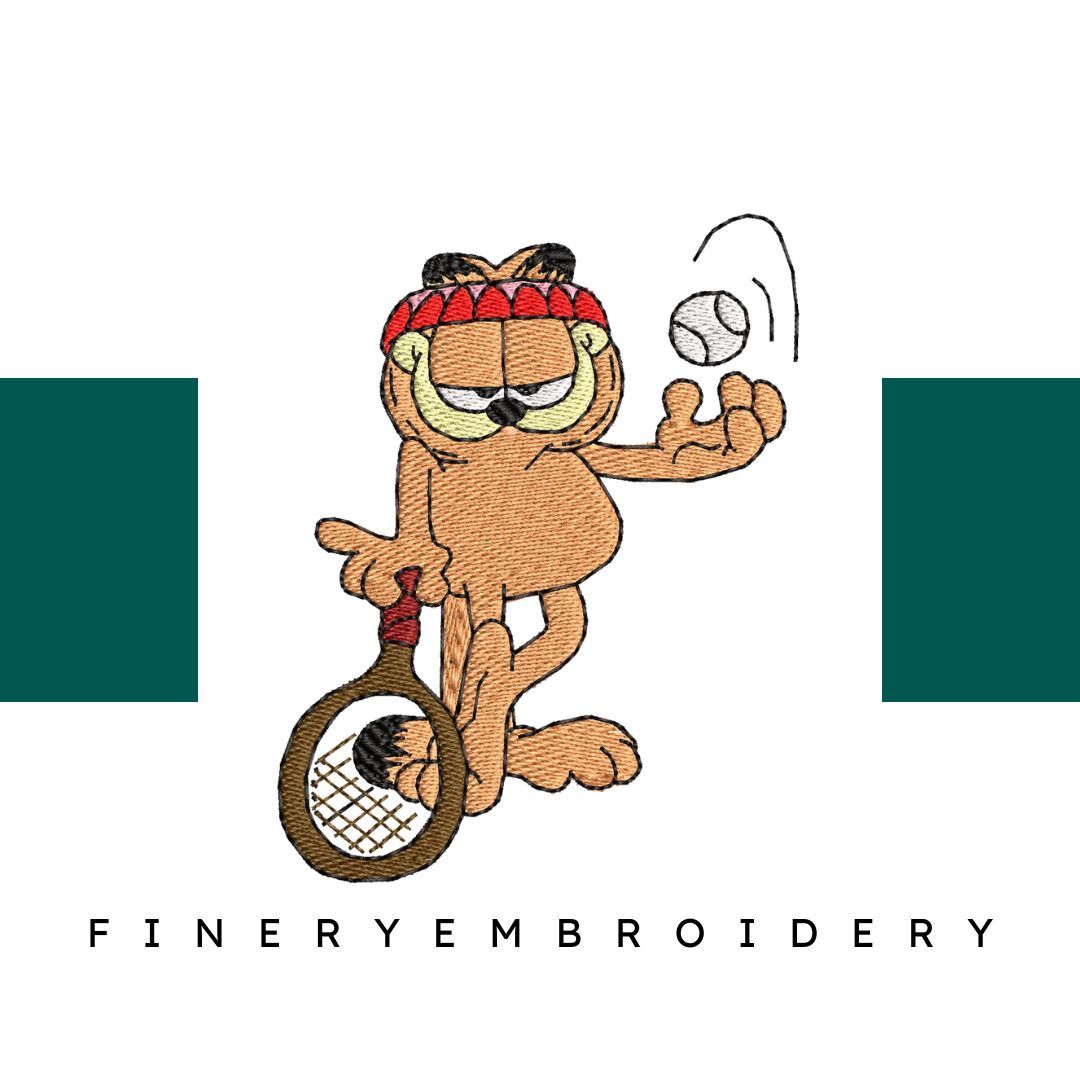 Garfield 69- Embroidery Design - FineryEmbroidery