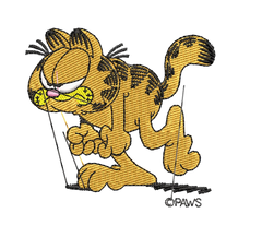 Garfield Heat- Embroidery Design - FineryEmbroidery