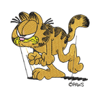 Garfield Heat- Embroidery Design - FineryEmbroidery