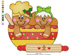 Gingerbread Embroidery Collection - FineryEmbroidery