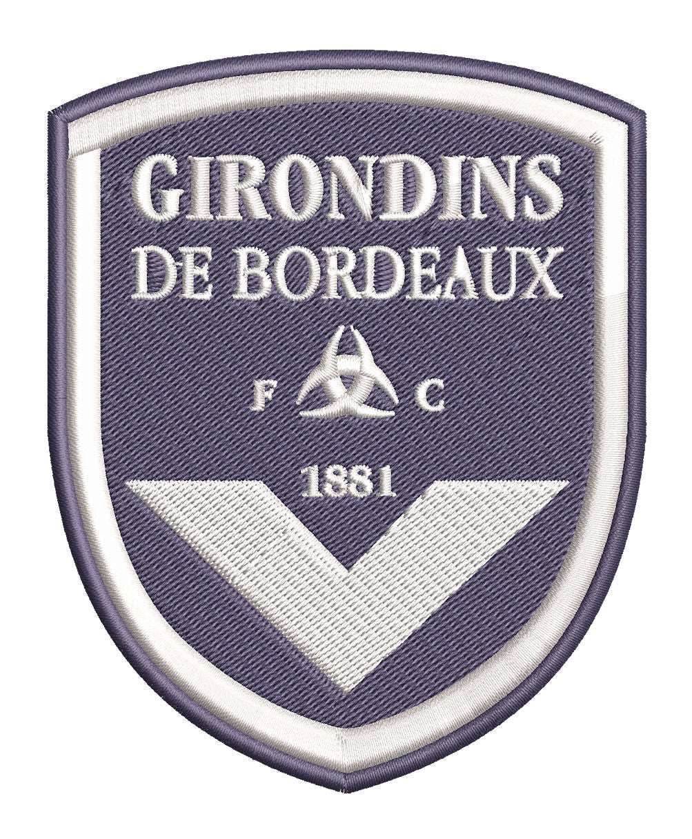 Girondins de Bordeaux Football Team: Embroidery Design - FineryEmbroidery