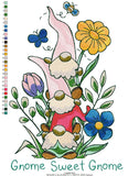 Gnome Sweet Gnome Embroidery Design - FineryEmbroidery