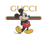 Gucci Custom Mickey 3 Embroidery Design - FineryEmbroidery