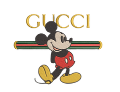 Gucci Custom Mickey 3 Embroidery Design - FineryEmbroidery