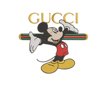 Gucci Custom Mickey 4 Embroidery Design - FineryEmbroidery