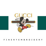 Gucci Custom Mickey Embroidery Design - FineryEmbroidery