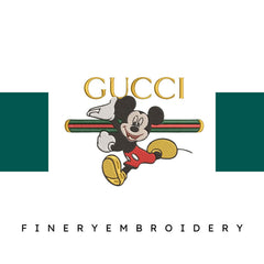 Gucci Custom Mickey Embroidery Design - FineryEmbroidery