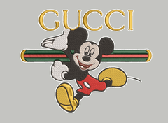 Gucci Custom Mickey Embroidery Design - FineryEmbroidery