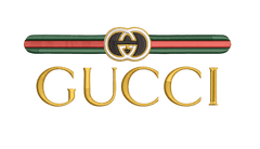 Gucci Gold Embroidery Design - FineryEmbroidery