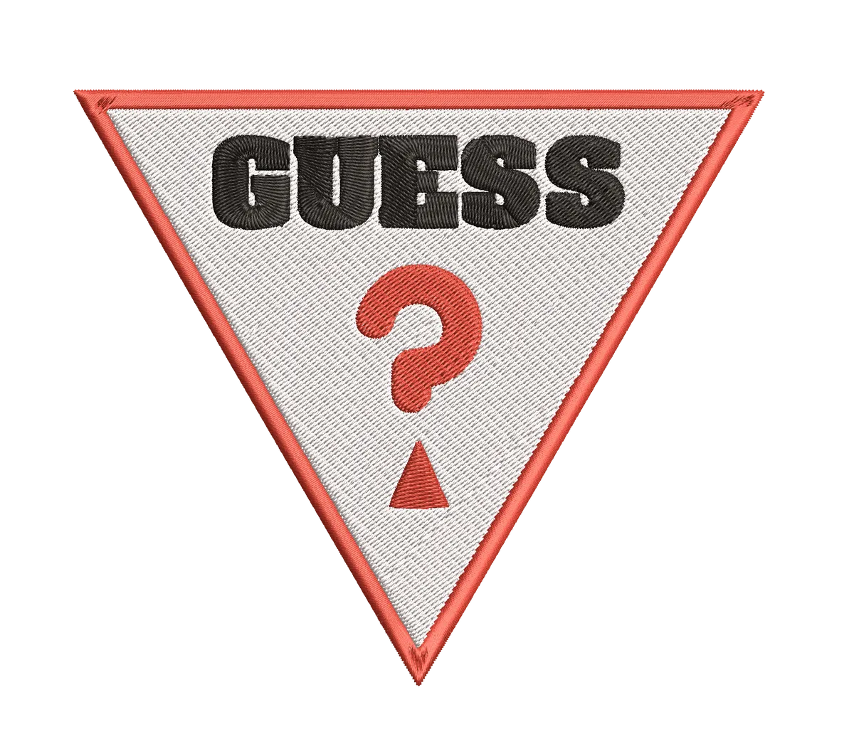 Guess Logo 3 Embroidery Design FineryEmbroidery