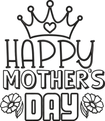 Happy-mothers-day (1) Mom Embroidery Design - FineryEmbroidery