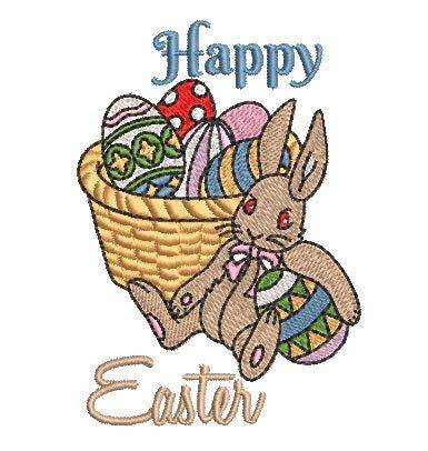 Happy Easter - Embroidery Designs - FineryEmbroidery