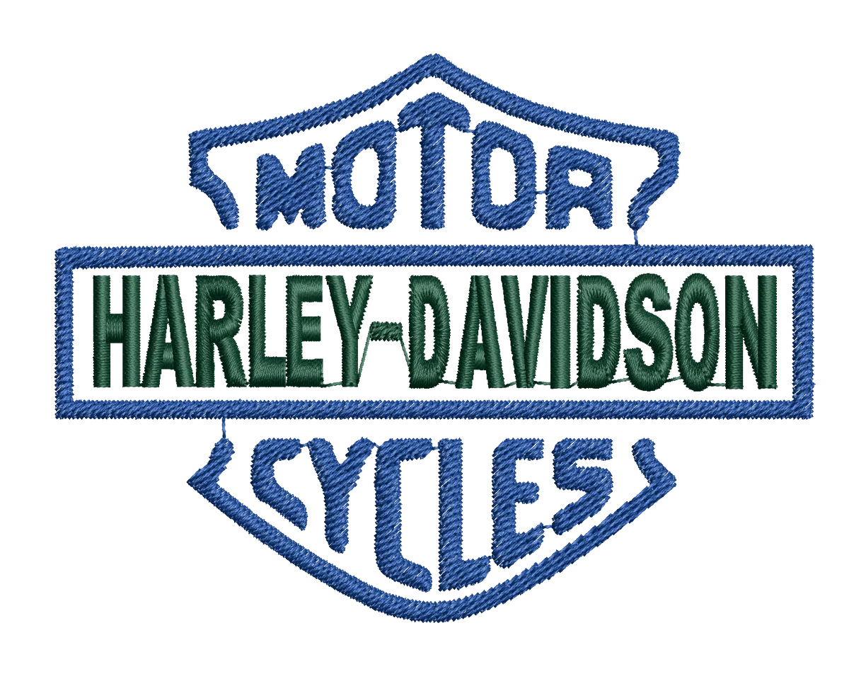 Harley 7 - Embroidery Design FineryEmbroidery