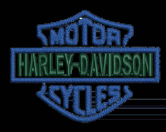 Harley 7 - Embroidery Design