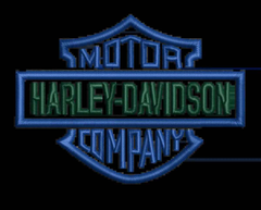 Harley 8 - Embroidery Design