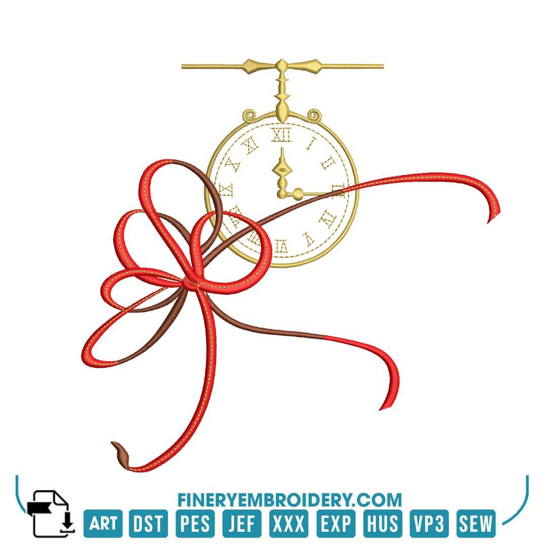 Holiday Decorations Embroidery Design Pack – 12 Festive designs - 3 Sizes - FineryEmbroidery