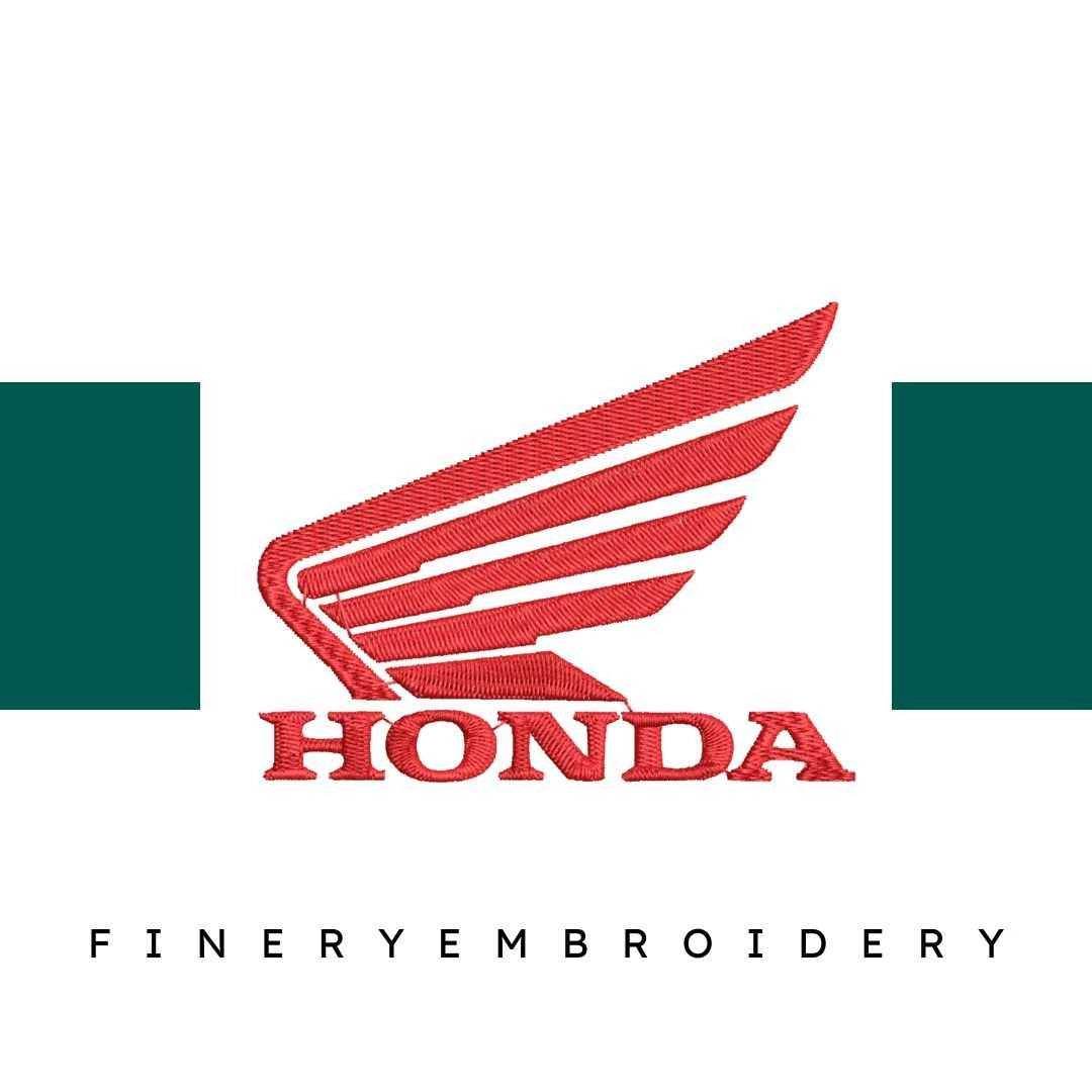 Honda 8- Embroidery Design
