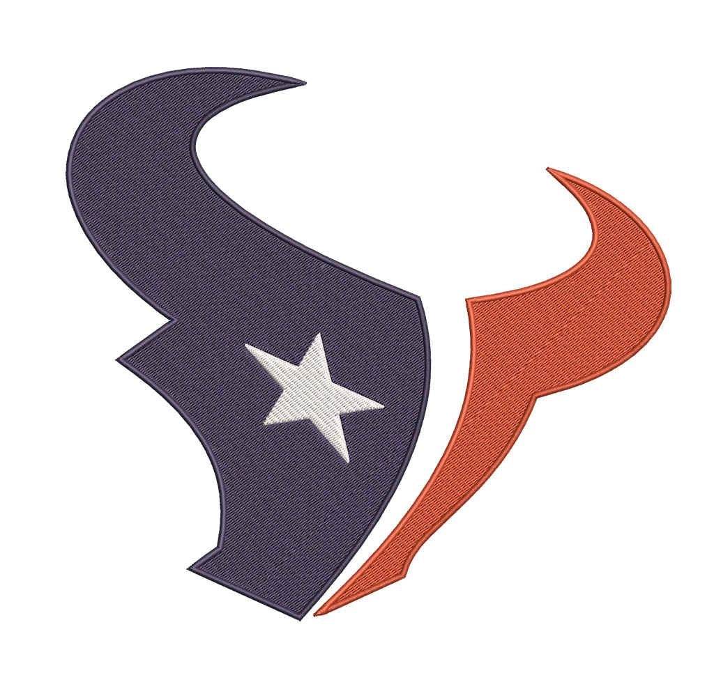 Houston Texans - Pack of 6 Designs - Embroidery Design - FineryEmbroidery