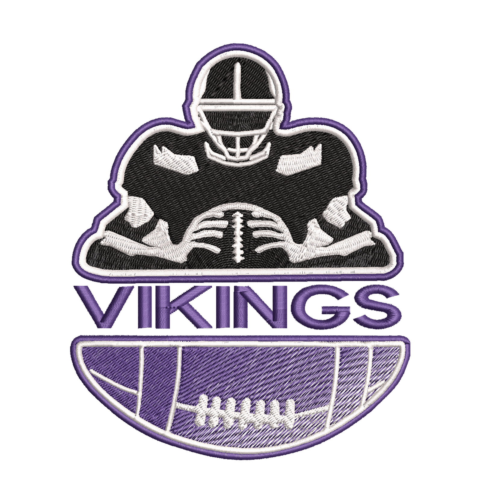 Houston Texans Team Player : Embroidery Design - FineryEmbroidery