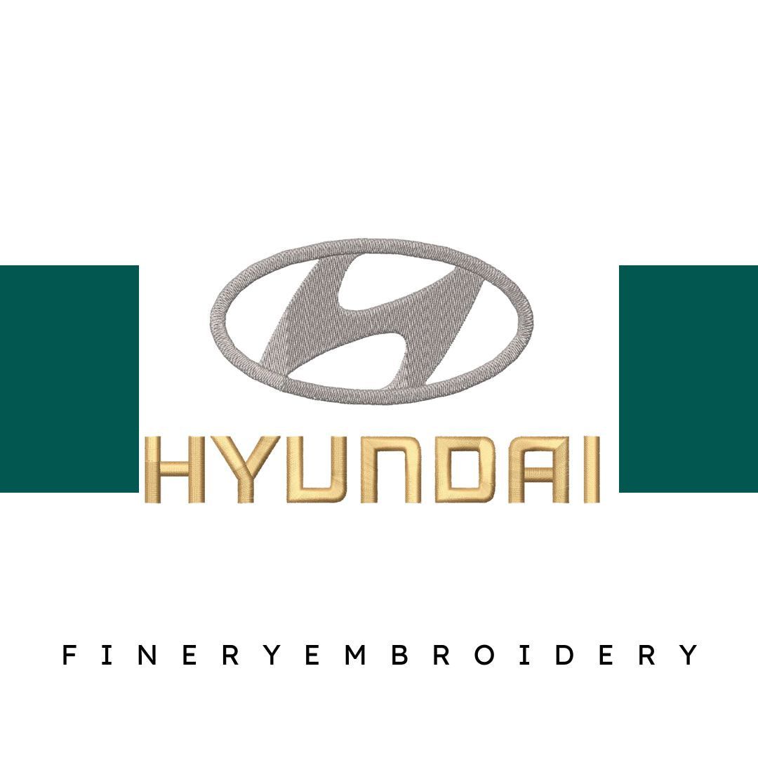 Hyundai - Embroidery Design - FineryEmbroidery