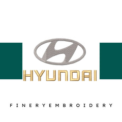 Hyundai - Embroidery Design - FineryEmbroidery