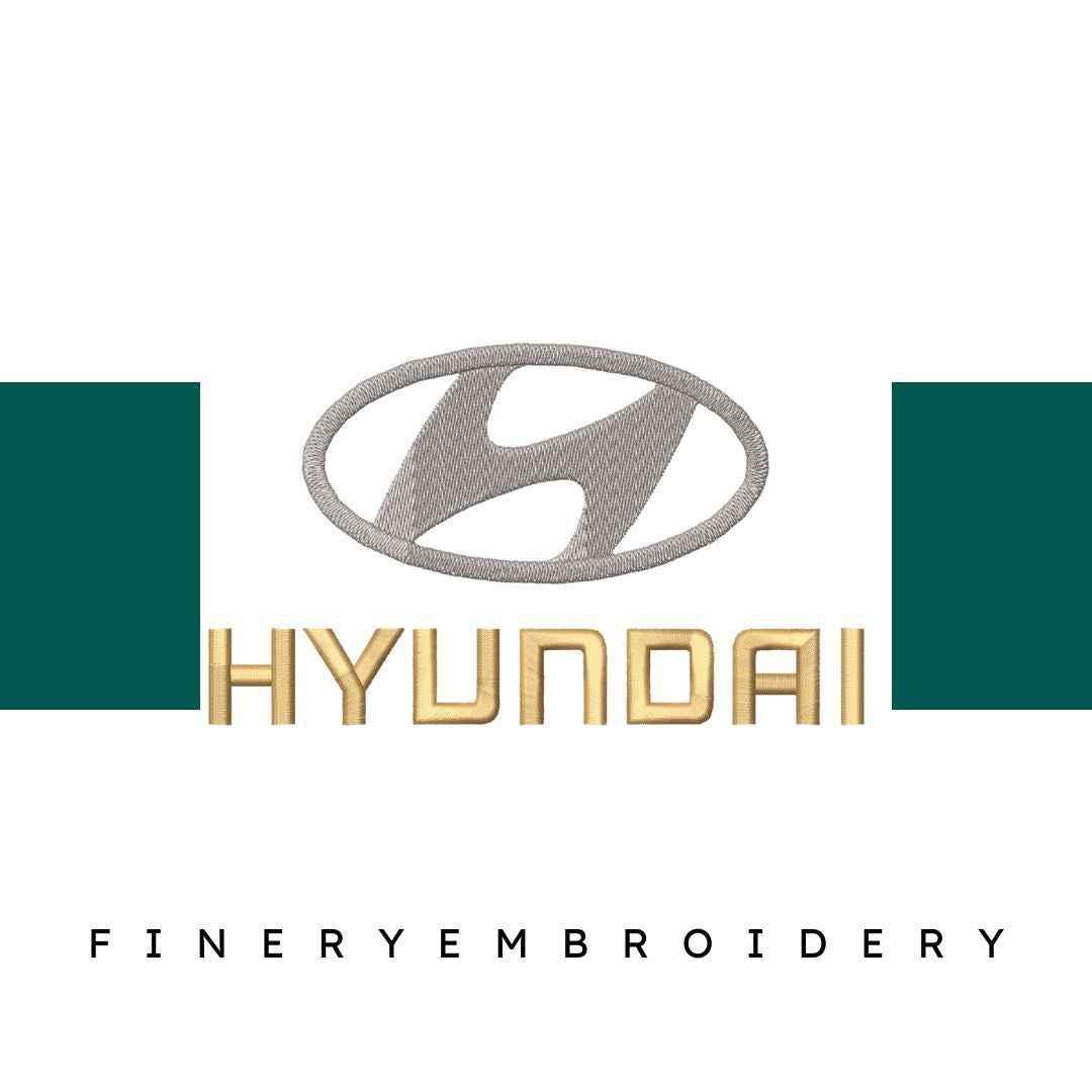 Hyundai - Embroidery Design