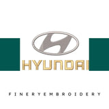 Hyundai 2 - Embroidery Design