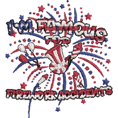 Im-Famous-for-Firework - Embroidery Design - FineryEmbroidery