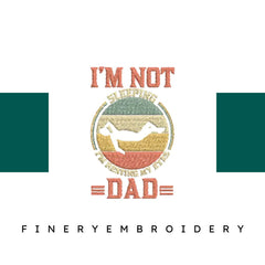 Im-Not-Sleeping-Im-Resting - Father Embroidery Design - FineryEmbroidery