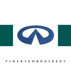 Infiniti 4 - Embroidery Design - FineryEmbroidery