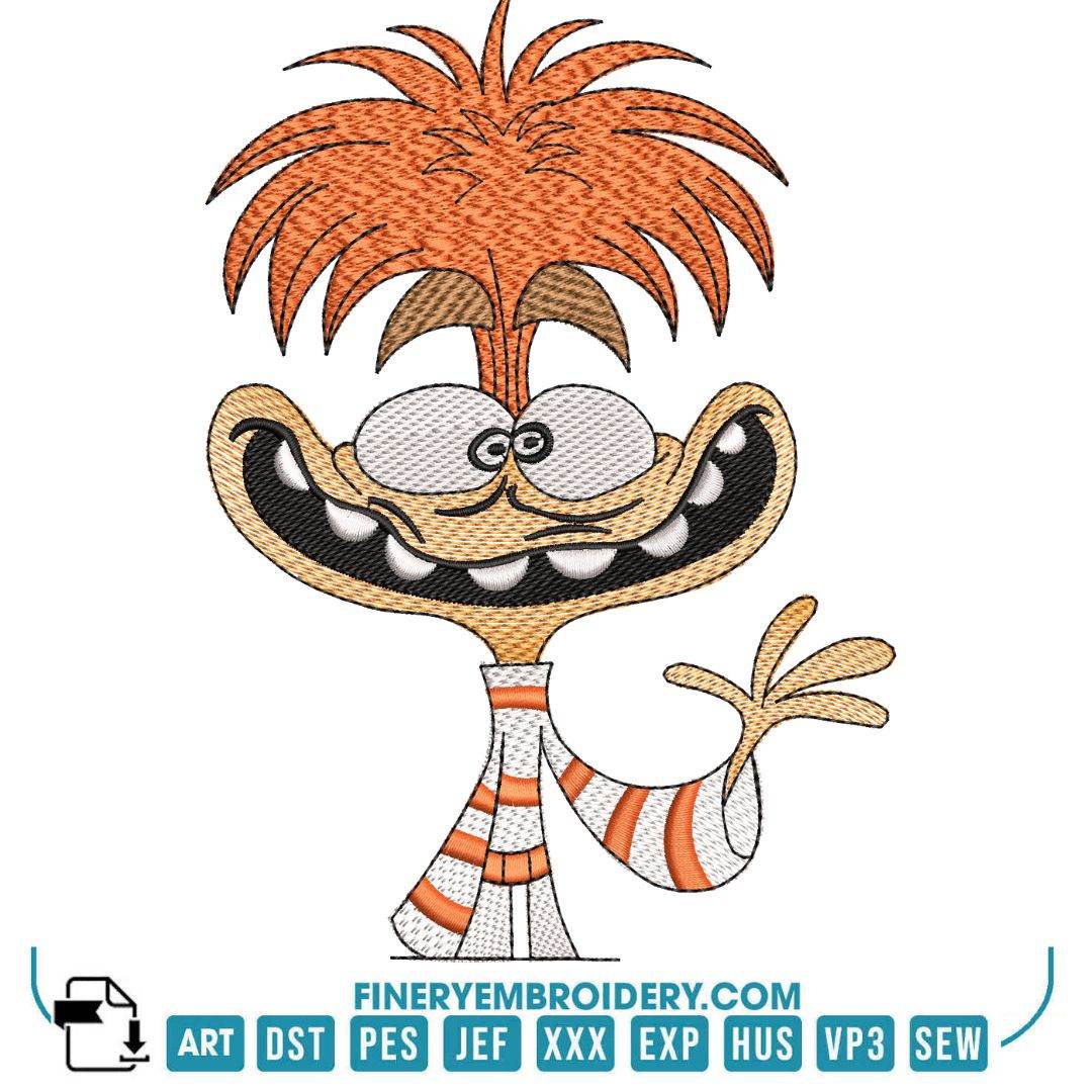 Inside Out Emotions Embroidery Design Pack – 12 Designs - 4 Sizes   | FineryEmbroidery - FineryEmbroidery