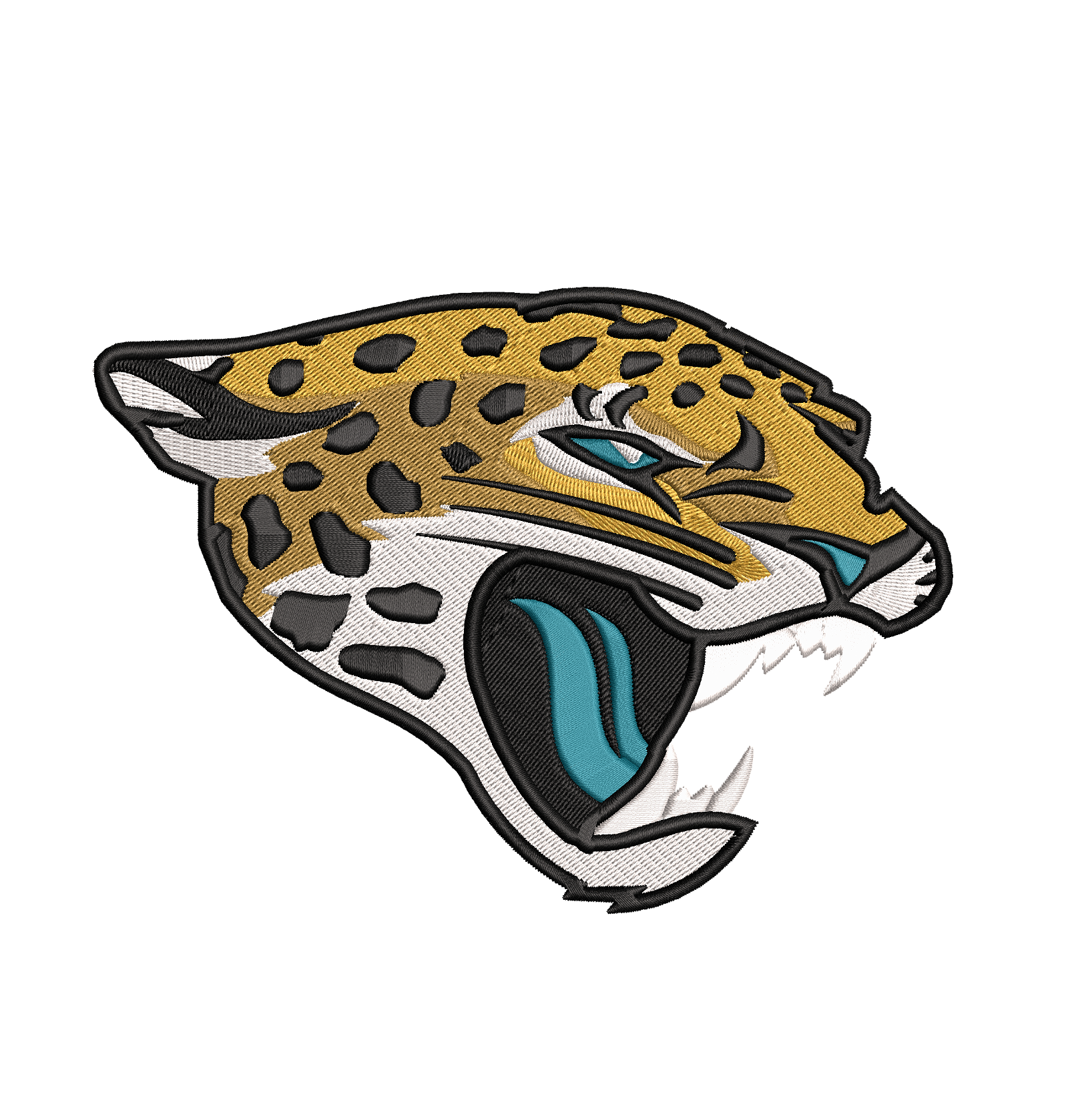 Jacksonville Jaguar 1 : Embroidery Design - FineryEmbroidery