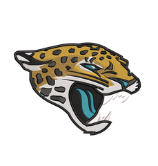 Jacksonville Jaguar 1 : Embroidery Design - FineryEmbroidery