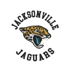 Jacksonville Jaguar 8 : Embroidery Design - FineryEmbroidery