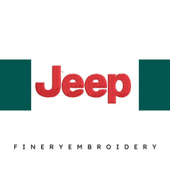 Jeep- Embroidery Design - FineryEmbroidery