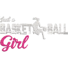 Just-a-Basketball-Girl - Basket Embroidery Design - FineryEmbroidery