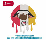 Kansas City Chiefs 9 : Embroidery Design - FineryEmbroidery