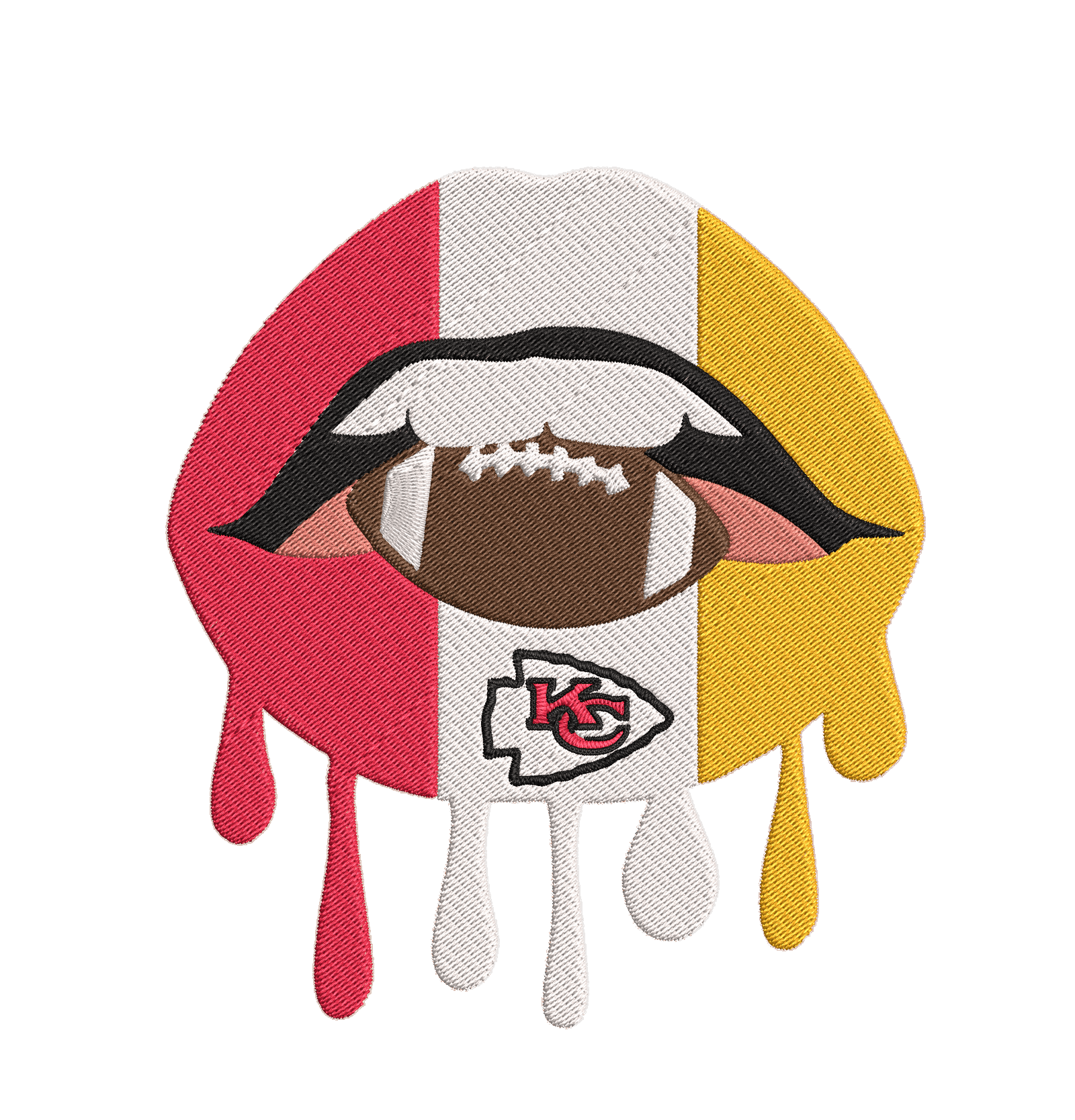 Kansas City Chiefs 9 : Embroidery Design - FineryEmbroidery