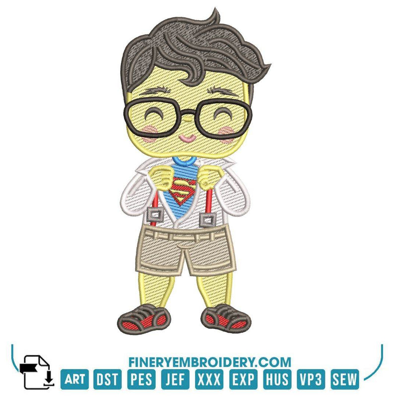 Kids Superhero Embroidery Designs Pack – 5 Designs in 6 Sizes - FineryEmbroidery