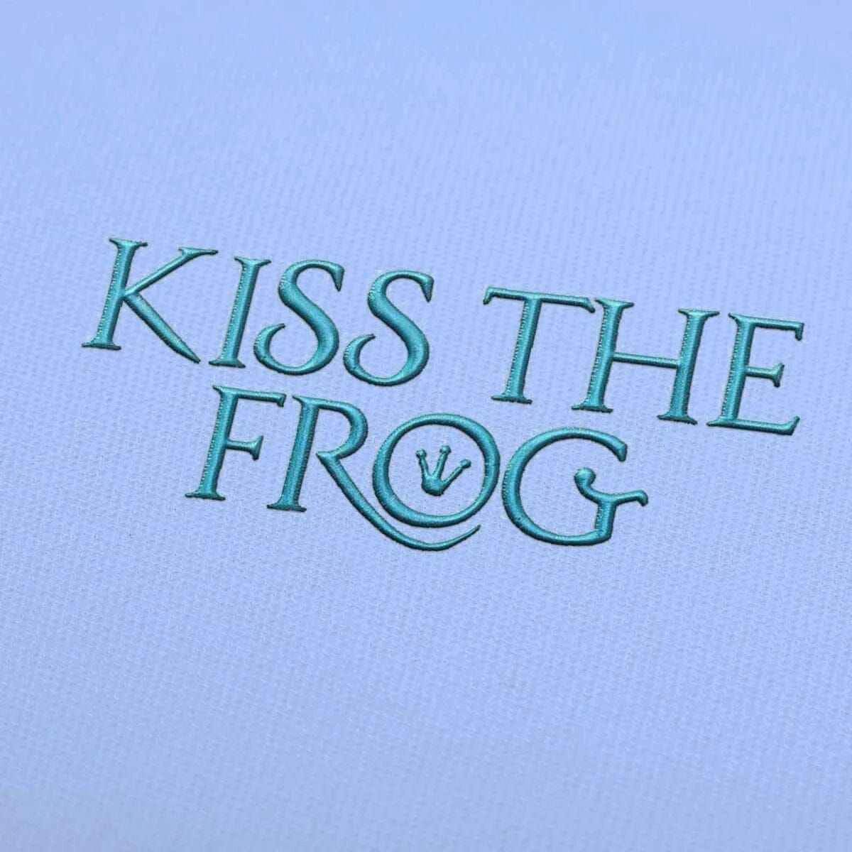Kiss the frog Embroidery alphabet Font Set