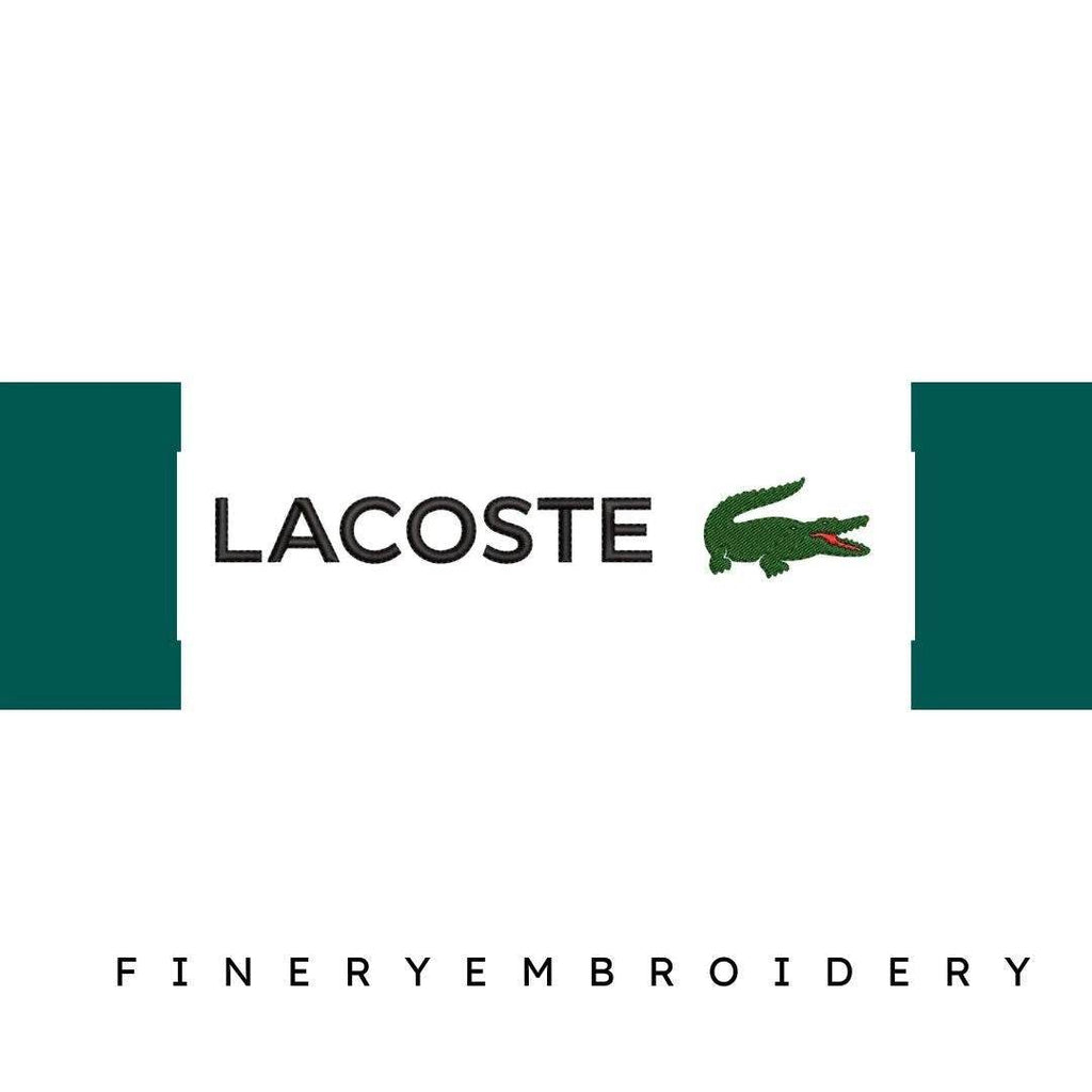 Lacoste ロコ刺繍ホロトレス EF87920 70V Lacoste_Logo_Embroidery_Design