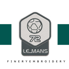 Le Mans Football Team: Embroidery Design - FineryEmbroidery