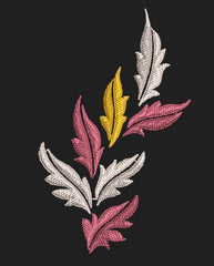 Leaf season Appliques: Embroidery Design Pack - FineryEmbroidery