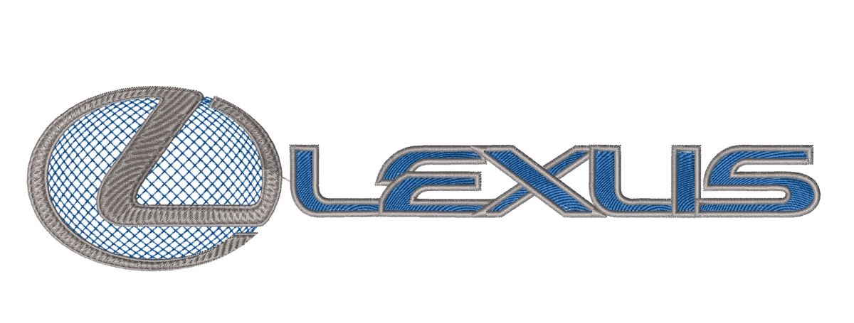 Lexus 7 - Embroidery Design - FineryEmbroidery