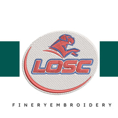 Lille LOSC Football Team: Embroidery Design - FineryEmbroidery