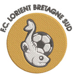 Lorient Football Team: Embroidery Design - FineryEmbroidery