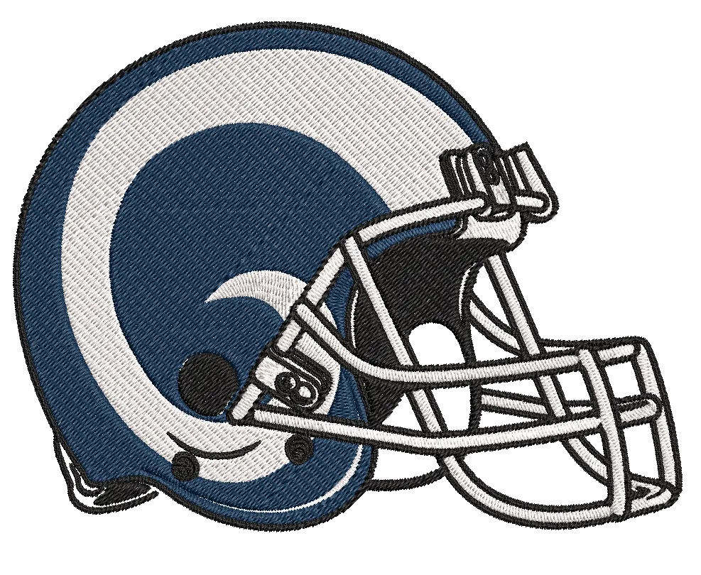 Los Angeles Rams - Pack of 10 Designs - Embroidery Design FineryEmbroidery