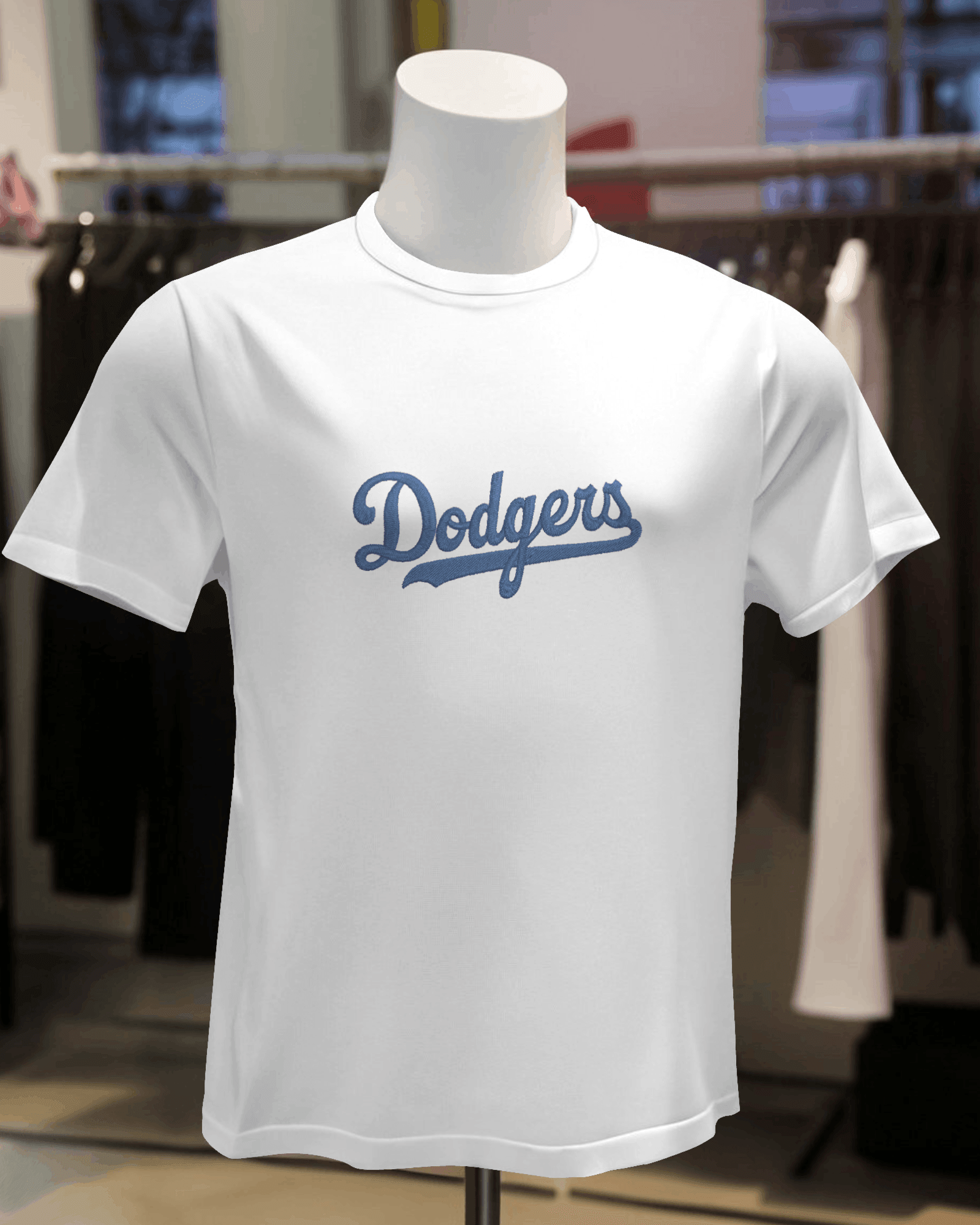 Los Angeles Dodgers 6 - Logo Embroidery Design | FineryEmbroidery - FineryEmbroidery