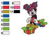 MICKEY MINNIE 008 - Embroidery Design - FineryEmbroidery