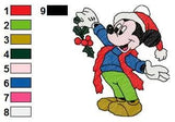 MICKEY MINNIE 009 - Embroidery Design - FineryEmbroidery